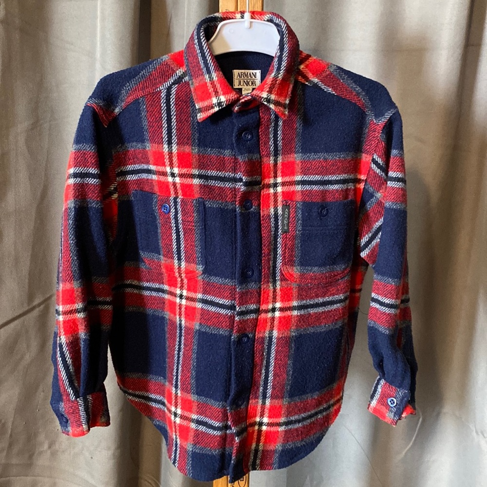ARMANI JUNIOR kids Flannel